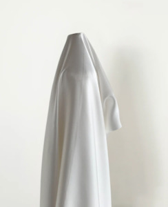 Silk: Ivory 100% Mulberry Silk Satin  16 Momme $65pm Oeko-Tex Certified