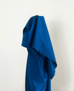 100 Wool: Peacock Blue 100% Wool 375gsm $52pm