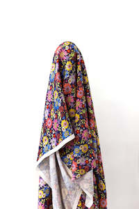 Autumn Vibes 100% Tencel  Evening Flowers 140 cm wide $28 pm