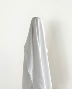 Vintage Finish Linen: White Vintage Finish, Piece Washed 100% Linen 180 gsm $49 pm