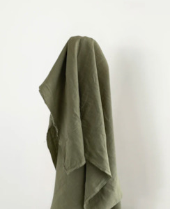 Vintage Finish Linen: Pistachio Vintage Finish, Piece Washed 100% Linen 180 gsm $49 pm