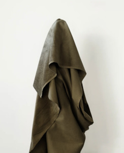 Corduroy: Olive 100% Cotton Corduroy 8 Wale 320 gsm $22pm