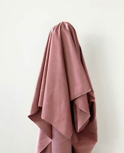 Corduroy: Dusky Pink 100% Cotton Corduroy 8 Wale 320 gsm $22pm