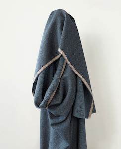 ID:625 Oh Sew Peru: Blue Diamonds 80% Alpaca 20% Wool 340 - 360 gsm 150 cm w $44 pm
