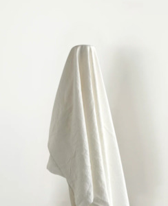 Ivory Vintage Finish Piece Washed 100% Linen 190 gsm $49pm