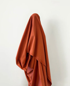 The Cotton Collection: Rust 95% Cotton 5% Spandex Terry Knit  230 gsm $12 pm