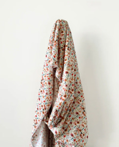 The Cotton Collection: 100% Cotton Blush Meadows Print 145 cm w, 120 gsm $29 pm