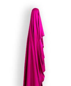 Tencel: Magenta Rayon Viscose Low Sheen Satin $28 pm