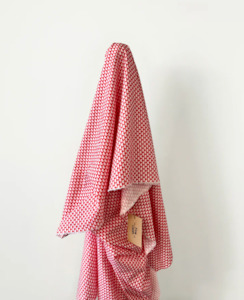 Just Arrived: Little Red Radish Hearts Print 100% Cotton 145 cm 115 gsm $29 pm