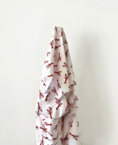 Just Arrived: Paprika Lobsters Print 100% Cotton 145 cm 115 gsm $29 pm