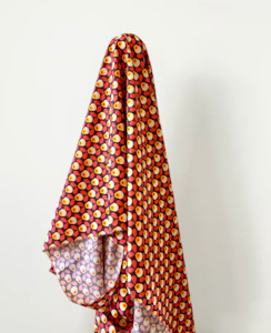 Happy Stems Brown & Pink 100% Cotton 140 cm w, 100 gsm $29 pm