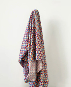 Happy Stems Mauve & Pale Blue 100% Cotton 145 cm w 100 gsm $29 pm