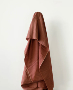 Double Gauze Cinnamon Pure Organic Cotton Check & Stripe 140 cm w, 132 gsm $20 pm