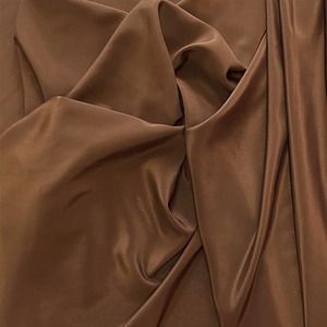 Silk: Chocolate 100% Mulberry Silk Crepe de Chine 16 Momme $70.00
