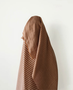 Summer Love: Tortilla Double Gauze Double Sided Cotton Stripe 140 cm w, 132 gsm $20 pm