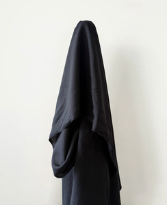 100% Sandwashed Hemp Black 180 gsm $52 pm