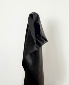 The Wool Collection: Charcoal Wool Blend with Nap 480gsm $42 pm