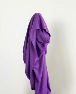 Purple Wool Viscose Blend 390 gsm $36 pm