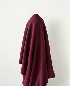 The Wool Collection: Warm Wine Boiled 100% Wool 380 gsm 150 cm w $55 pm