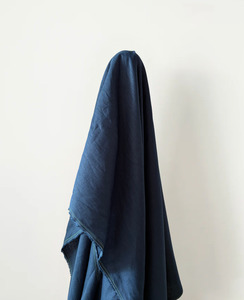 Featured Collection: Doris: Tropical Blue Navy 100% Prewashed Linen 200 gsm $38.00 pm