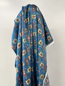 Deadstock: 100% cotton Blue, avocado and Plum  $12pm