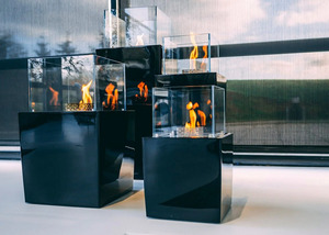 Indoor Fires Accessories: Decoflame BEV Nice Outdoor Freestanding