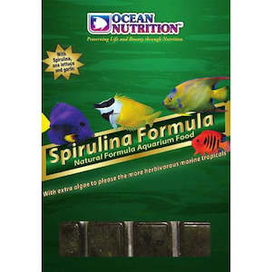 Cichlid Food: Ocean Nutrition Spirulina Formula