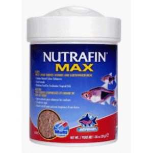 Freeze Dried And Treat Food: Nutrafin Max Tubifex Worm and Earthworm Flake