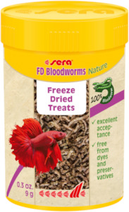Freeze Dried And Treat Food: Sera Freeze Dried Bloodworms