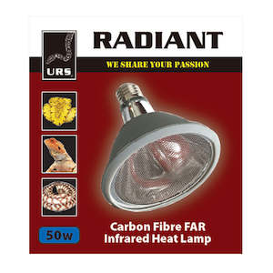 Reptile: URS Radiant Carbon Fibre FAR Infrared Heat Lamp