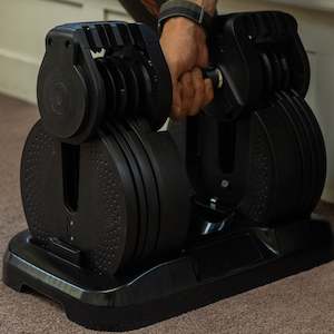 Free Weights: Single Adjustable Dumbbell - Light