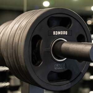 Free Weights: Rubber Grip Weight Plate