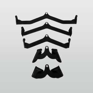 Cable Attachments: Cable Machine Accessories Set