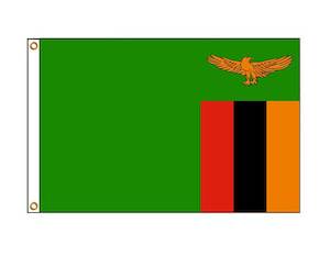 Country Flags T-Z: Zambia (Medium)
