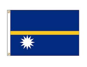 Country Flags N-Q: Nauru (Medium)