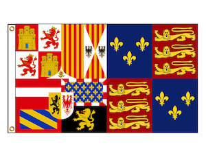 Royal Flags: Queen Mary 1st Royal Banner - 1554