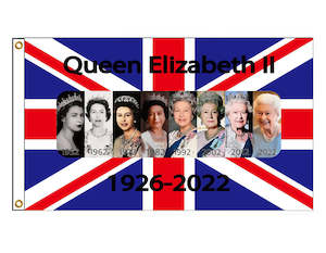 Royal Flags: Remembering Queen Elizabeth II - 1952-2022