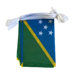 Bunting: Solomon Islands - Flag Bunting