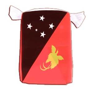 Bunting: Papua New Guinea - Flag Bunting