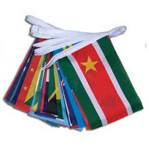 Bunting: 32 Caribbean Nations - Flag Bunting