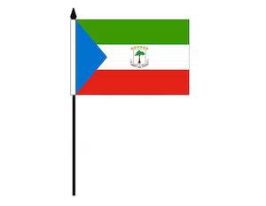 Desk Flags: Equatorial Guinea  (Desk Flag)