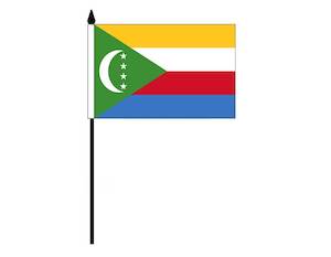 Desk Flags: Comoros (Desk Flag)