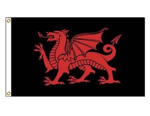 Historical Flags: Welsh Dragon - Wales