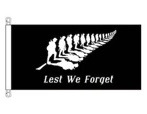 Lest We Forget: Lest We Forget - HEAVY DUTY (0.9 x 1.8m)