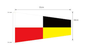 Nine (9) - Signal Pennant (Small)