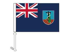 Montserrat - Car Flag
