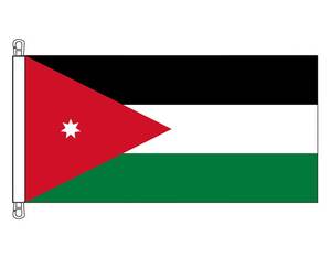 Country Flags: Jordan - HEAVY DUTY (0.9 x 1.8 m)