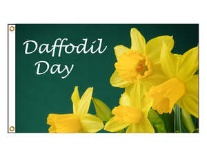Novelty Flags: Daffodil Day