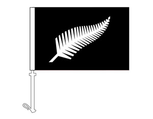 Car Flags: Silver Fern 2 - Car Flag