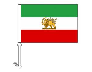 Car Flags: Iran - Persia Old - Car Flag